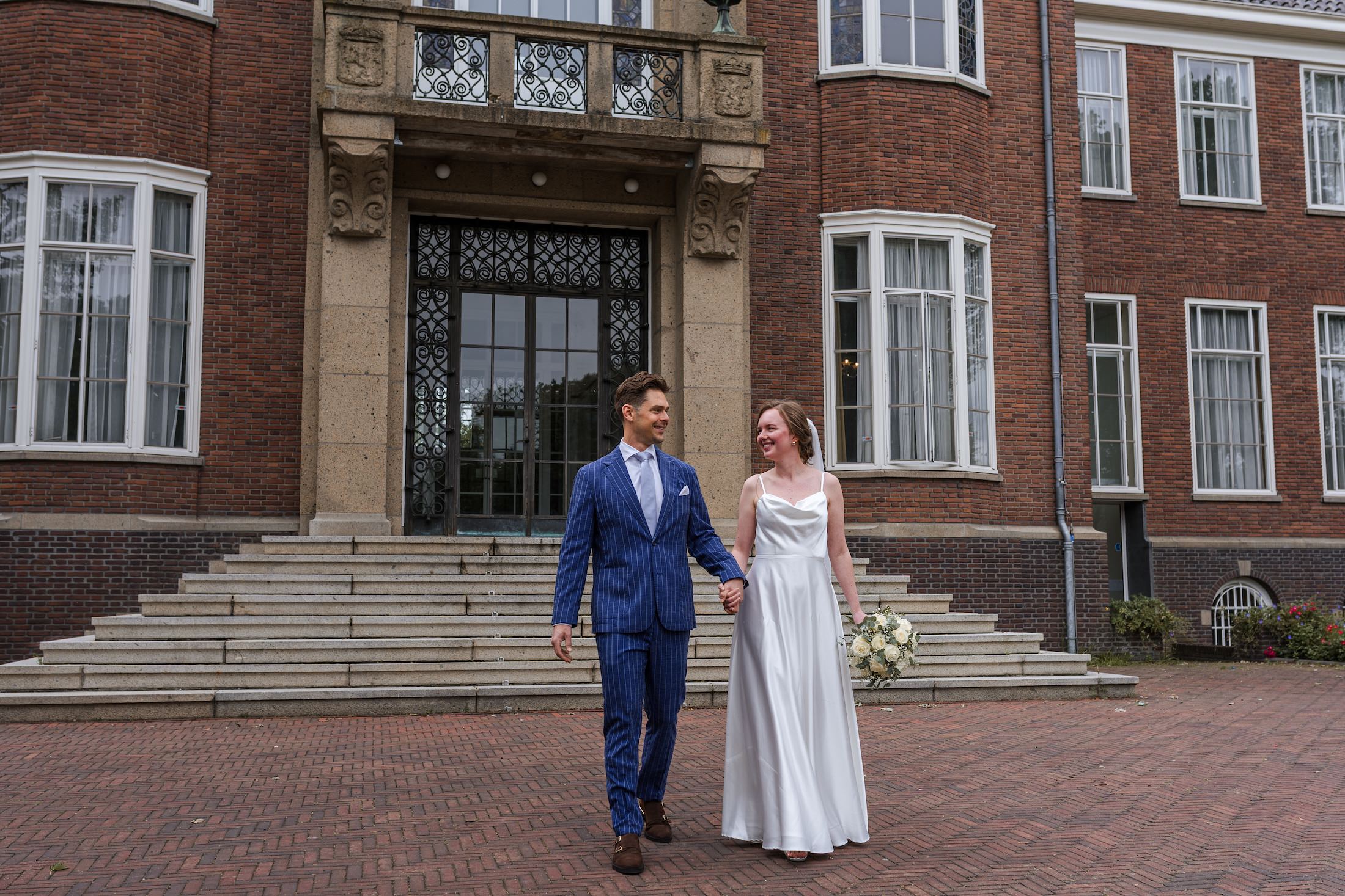 Bruidsfotografie Alphen aan den Rijn oude gemeentehuis